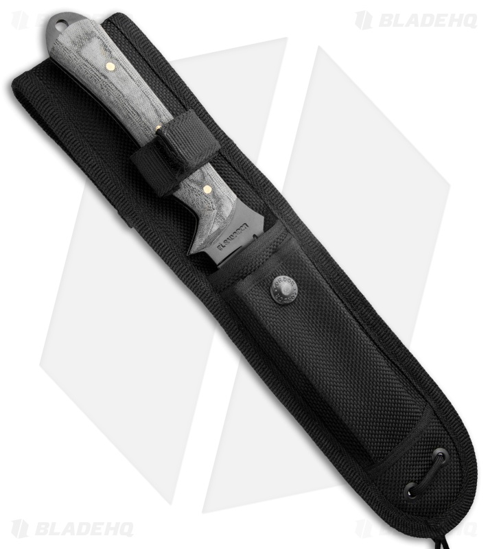 Condor Toloza Knife Fixed Blade w/ Sheath (6" Black Plain) CTK241-6HCM