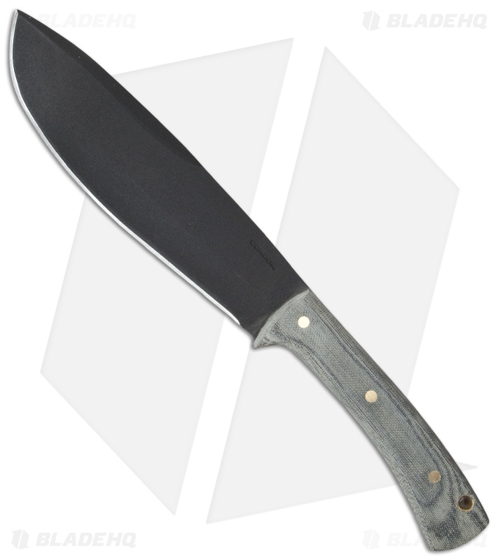 CTK Solobolo Fixed Blade Knife Micarta (8" Black) CTK234-8HC