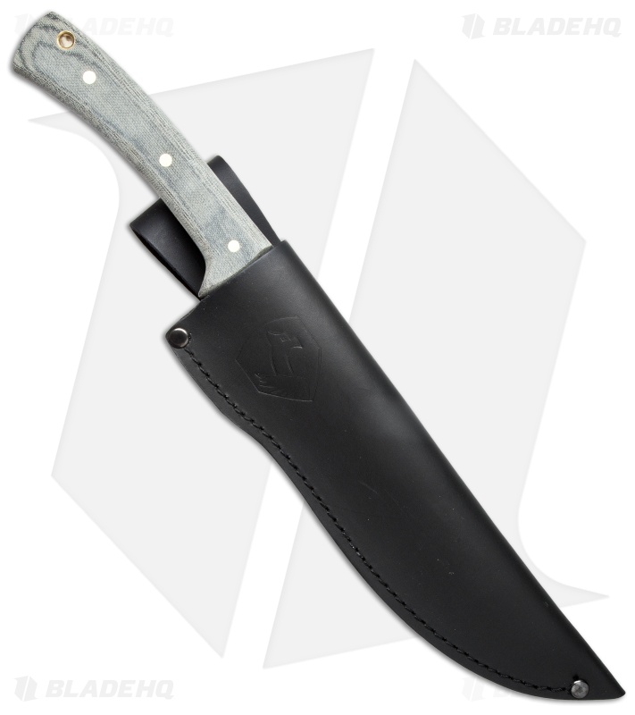 CTK Solobolo Fixed Blade Knife Micarta (8" Black) CTK234-8HC