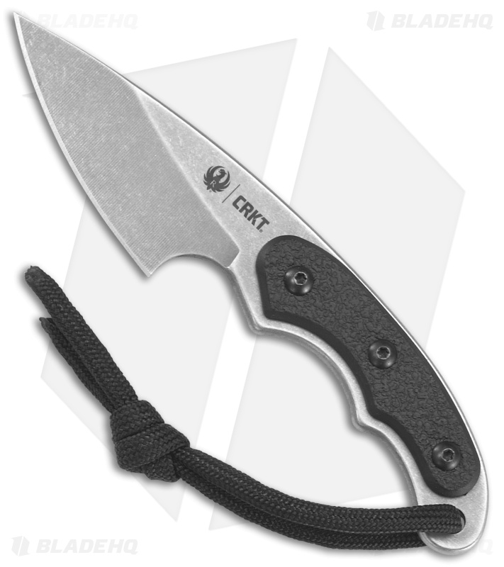 CRKT Ruger Knives Carbine Fixed Blade Knife Black GRN (1.8