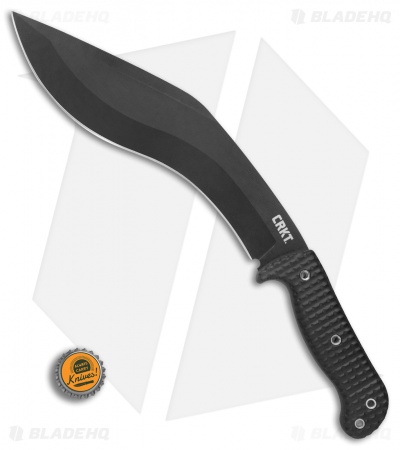 CRKT Johnson KUK Tactical Kukri Fixed Blade Knife (10.56" Black) 2742