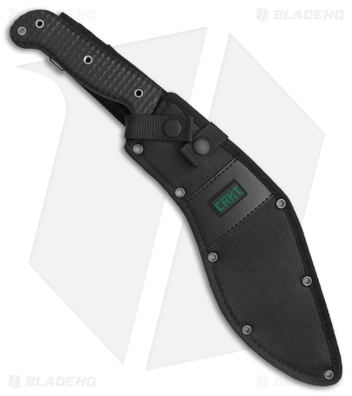 CRKT Johnson KUK Tactical Kukri Fixed Blade Knife (10.56" Black) 2742