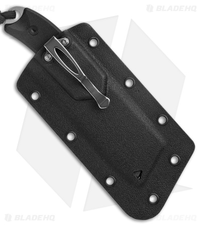CRKT Jon Graham Razel Compact Fixed Blade Knife Black G-10 (2.32" SW & Brush)