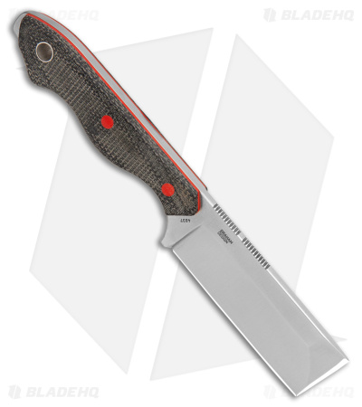 CRKT Jon Graham Razel Fixed Blade Knife Black Resin Infused Handle (2.97" Satin)