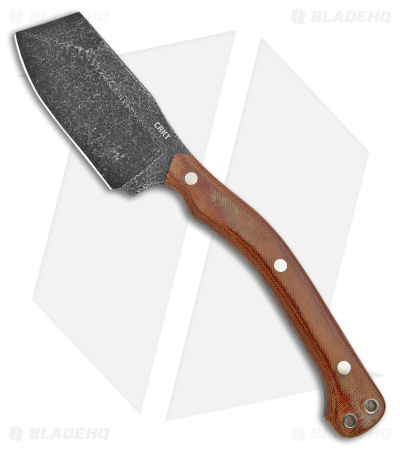 CRKT Jon Graham Razel Nax Machete Fixed Blade Knife Brown (4.29" Blackwash)