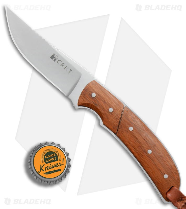 CRKT Kailyah Kommer Signature Hunter Fixed Blade Bamboo (3.5