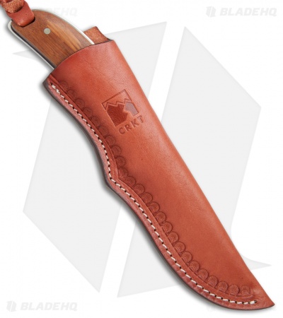 CRKT Kilbuck Signature Fixed Blade Knife Bamboo (3.3" Mirror) 2810
