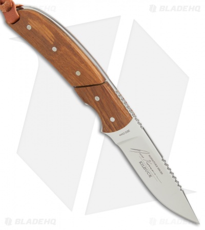 CRKT Kilbuck Signature Fixed Blade Knife Bamboo (3.3" Mirror) 2810