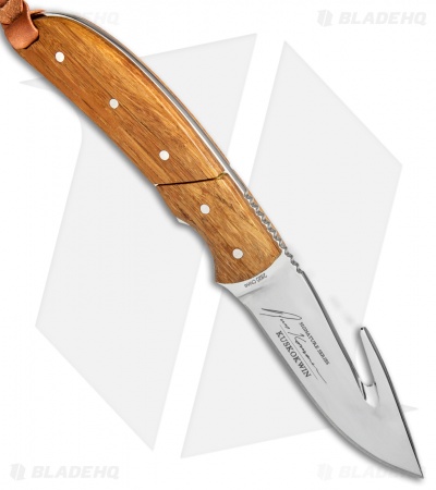 CRKT Kuskokwin Kommer Signature Hunter Fixed Blade Bamboo (3.3" Satin) 2820