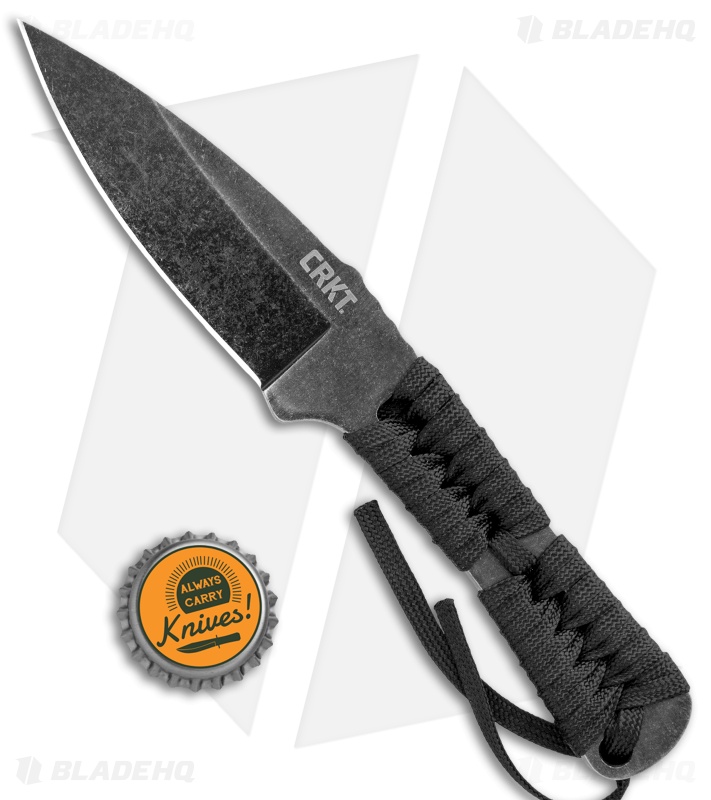 CRKT RMJ Utsidihi Fixed Blade Knife (3.5" Stonewash) 2752