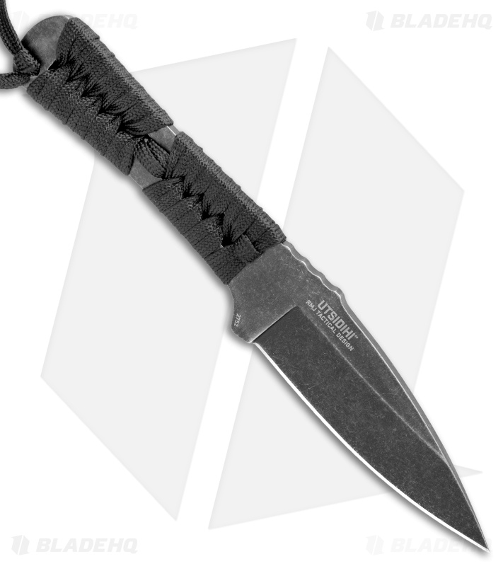CRKT RMJ Utsidihi Fixed Blade Knife (3.5" Stonewash) 2752