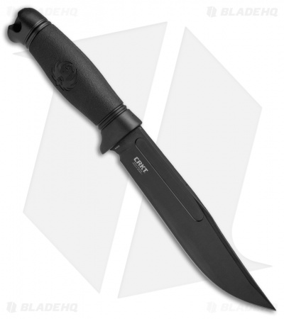 CRKT Ruger Knives Muzzle-Brake Fixed Blade Knife (7" Black) R2501K
