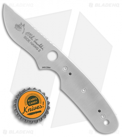 CRKT Side Hawg 2 Fixed Blade Neck Knife w/ Pivot Sheath (2.25" Satin) 2404