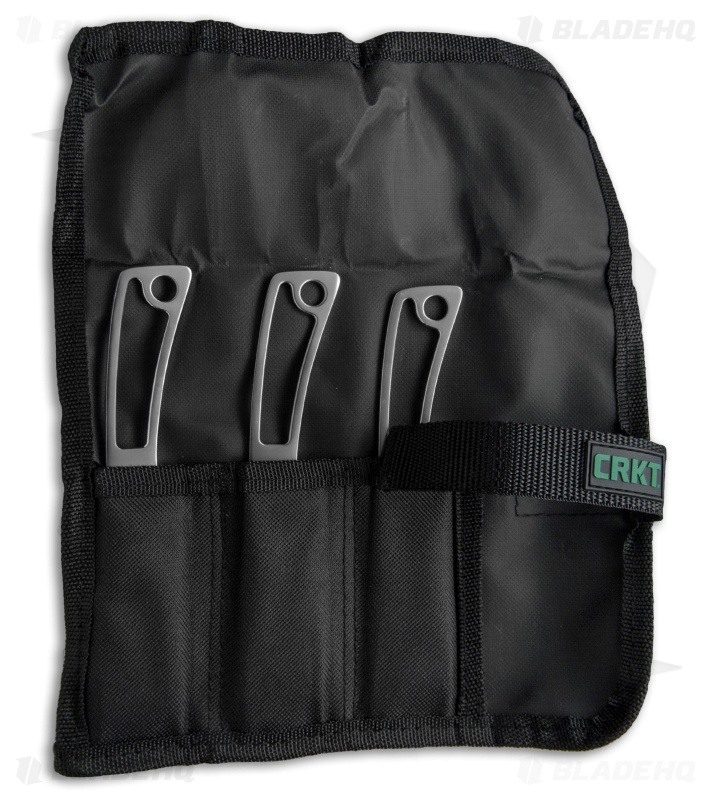 CRKT Tom Krein Black Fork 3-Piece Hunting Knife Set 2839