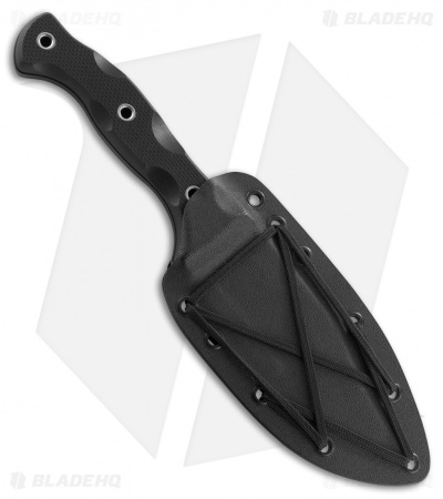 CRKT Rakkasan "Forged By War" Fixed Blade Knife Black G-10 (4.8" Black) 1520