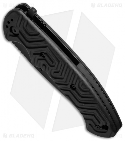 CRKT Acquisition Liner Lock Flipper Knife Black GRN (3.4" Black) 2037