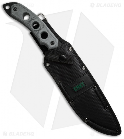 CRKT KHC Karen Hood Chopper Fixed Blade Knife (9.1" Black) 3515