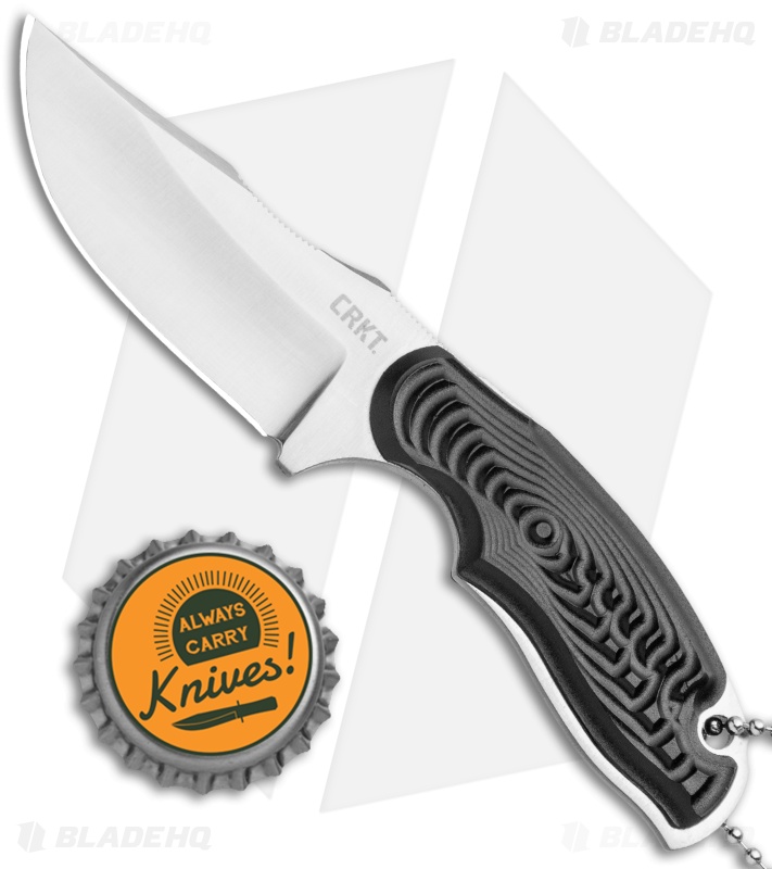 CRKT Ikoma Civet Bowie Neck Knife (2.4" Satin) 2805