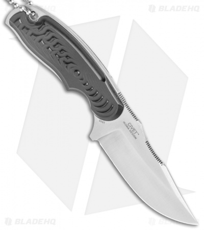 CRKT Ikoma Civet Bowie Neck Knife (2.4" Satin) 2805