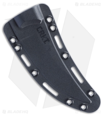 CRKT Clever Girl Fixed Blade Knife Blue G-10 (4.60" Black)