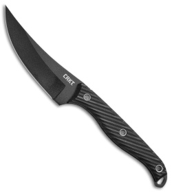 CRKT Clever Girl Fixed Blade Knife G-10 (4.5" Black) 2709