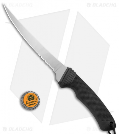 CRKT Big Eddy Fixed Blade Fillet Knife (6.75" Serr) 3008N
