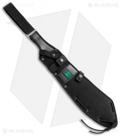 CRKT Onion HalfaChance Parang Fixed Blade Knife (14" Black) K920KKP