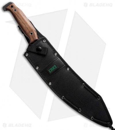 CRKT Liong Mah-Chete Fixed Blade Knife Walnut (12" Two-Tone) 3100