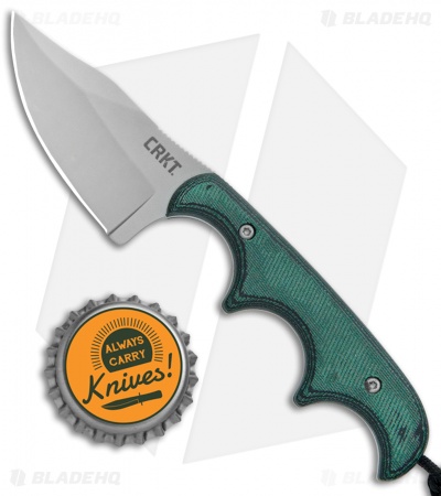 CRKT Folts Minimalist Bowie Fixed Blade Knife (2.15" Bead Blast)