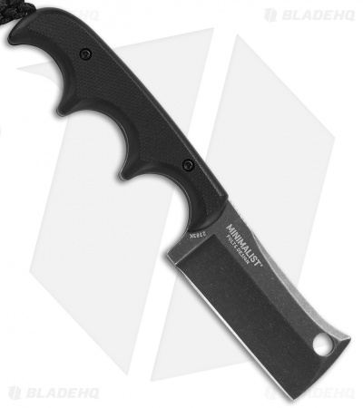 CRKT Folts Minimalist Cleaver Neck Knife Blackout (2.1" Black) 2383K