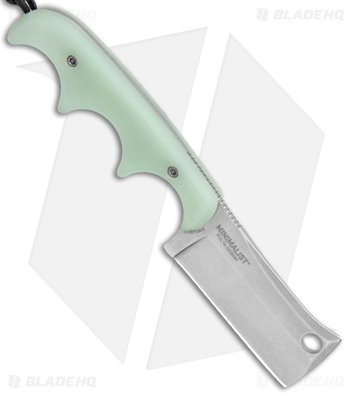 CRKT Folts Minimalist Cleaver Neck Knife Natural G-10 (2.1" Stonewash D2)
