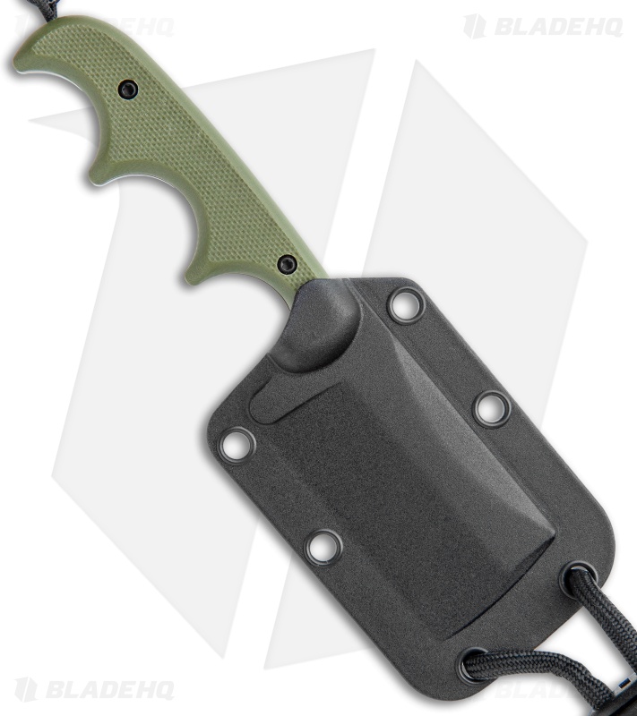 CRKT Folts Desert Warrior Minimalist Cleaver Neck Knife (2.1" Copper D2)