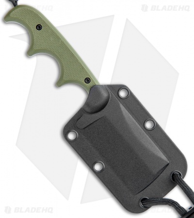 CRKT Folts Desert Warrior Minimalist Cleaver Neck Knife (2.1" Copper D2)