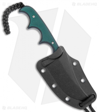 CRKT Folts Minimalist Persian Neck Knife Green G-10 (2.1" Bead Blast) 2379