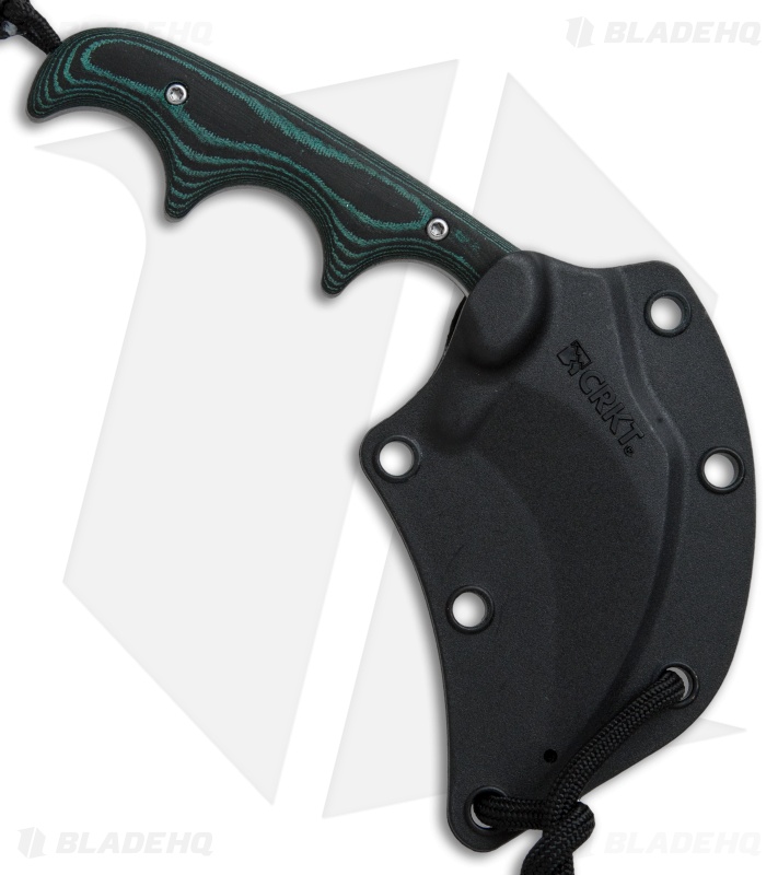 CRKT Folts Minimalist Keramin Fixed Blade Knife (2.31" Bead Blast) 2389