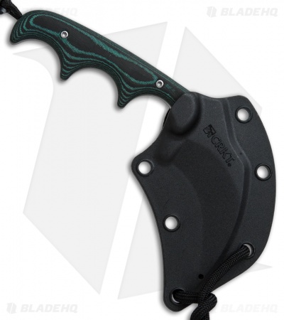 CRKT Folts Minimalist Keramin Fixed Blade Knife (2.31" Bead Blast) 2389