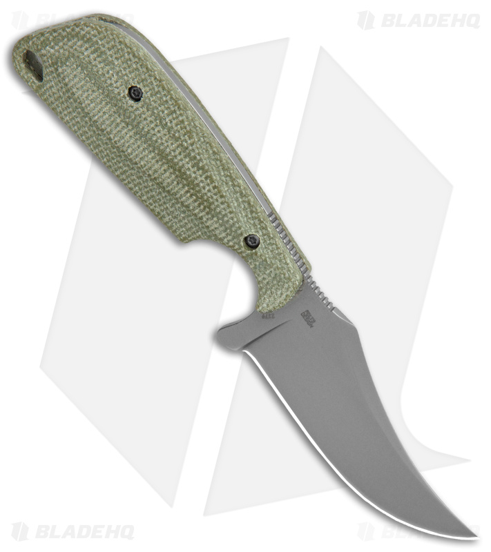 Flytanium Green Micarta + CRKT Folts Minimalist Persian Black (2.25" Satin)