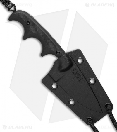 CRKT Folts Minimalist Cleaver Neck Knife Green (2.13" Bead Blast) 2383