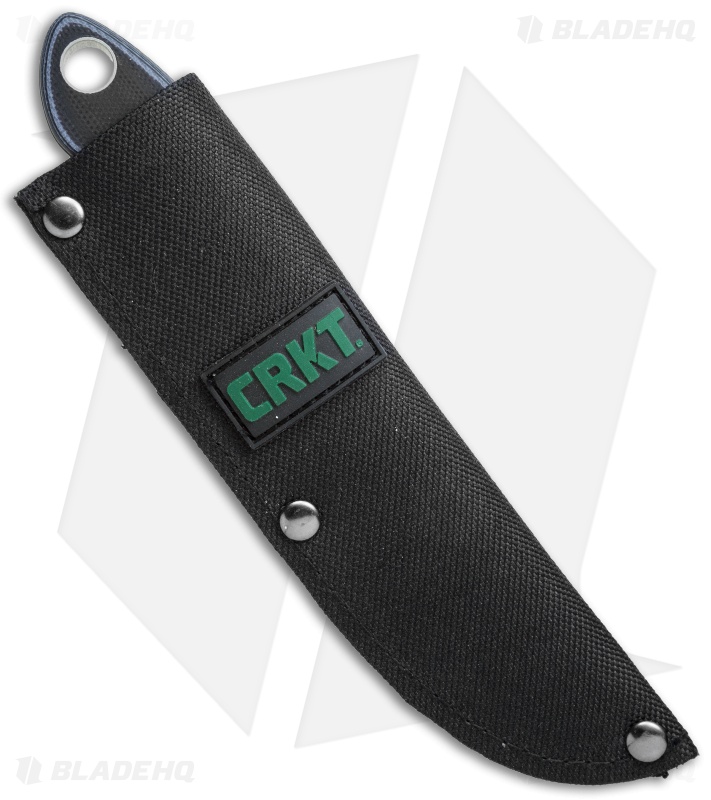 CRKT Krein Mossback Bird and Trout Fixed Blade Knife G-10 (2.85" Black) 2832