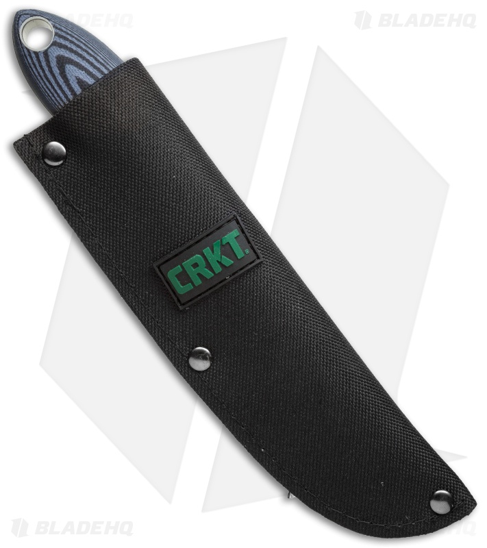 CRKT Krein Mossback Hunter Fixed Blade Knife G-10 (3.19" Black) 