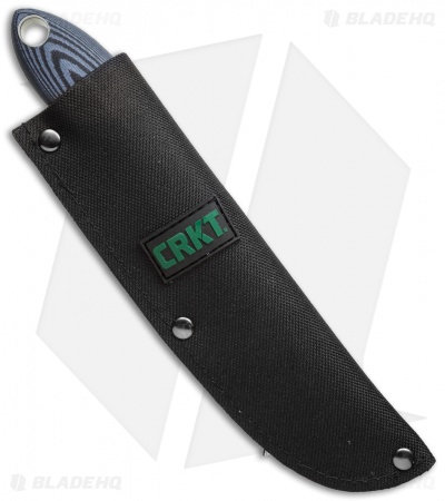 CRKT Krein Mossback Hunter Fixed Blade Knife G-10 (3.19" Black) 