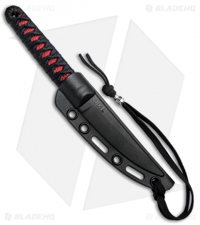 CRKT Burnley Obake Fixed Blade Knife Red (3.64" Satin) 2367RS