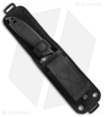 DPx HEFT 4 Assault Survival Knife G-10 (4" Black Stonewash)