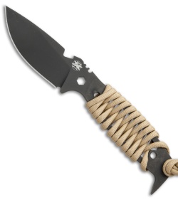 DPx H.E.S.T II Assault Survival Knife Desert Tan Paracord Wrap (3.15" Gray)