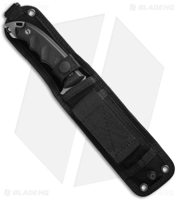 DPx HEST 6 Milspec Fixed Blade Knife Black G-10 (6" Stonewash)