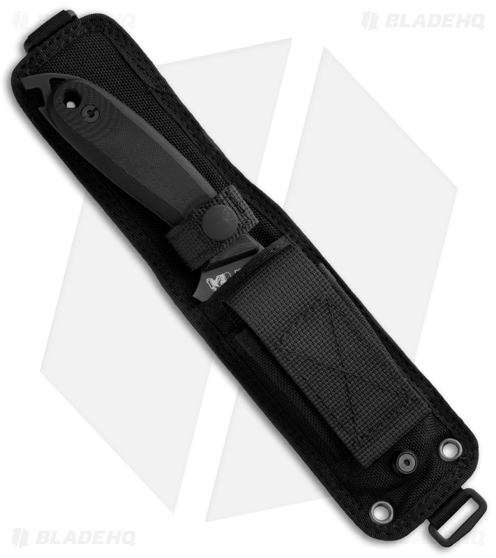 DPx HEFT 4 Assault Survival Knife G-10 (4" Black)