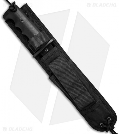DUSTAR Model 1 Arad Masada Fixed Blade Knife (7" Black)