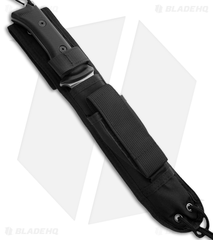 DUSTAR Knives Dimona Knife Fixed Blade (6.5" Gray Serr)