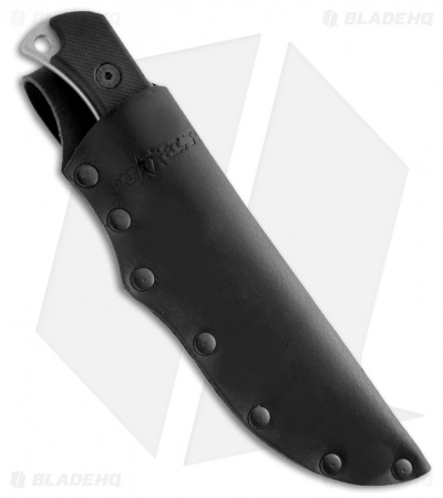 DUSTAR Knives Magen Flat Gray Fixed Blade Knife (4.75" Plain)