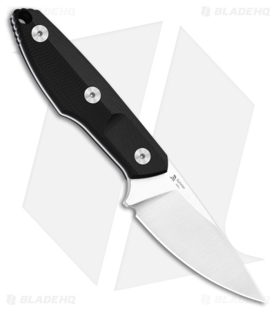 Kizer Splinter Fixed Blade Knife Black G-10 (3.2" Satin) 1087A1